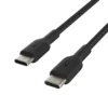 Cable USB Tipo C a Tipo C Trenzado 2m 3A Alta Resistencia y Carga Rápida